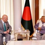 ICC Prosecutor Karim A Khan meets Bangladesh's Chief Adviser Muhammad Yunus in Dhaka to discuss issues concerning Rohingya crisis - PID photo
