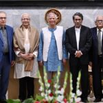 Members of four reforms commission on Wednesday submitted report to the Chief Adviser, Muhammad Yunus, at his office in Dhaka - PID photo
