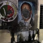 A group of activists allegedly attacked and set fire to the central office of the opposition Jatiyo Party on August 30, 2025 (Saturday) - photo newsnext