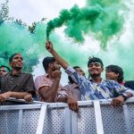 A scene of colourful celebration of July Uprising - Photo by CA office