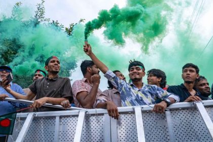 A scene of colourful celebration of July Uprising - Photo by CA office