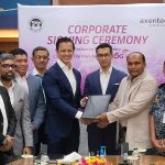 Officials from Chittagong Port Authority and the Robi Axiata posed for photograph after singing an agreement on Sunday (August 10, 2025) - Photo by Robi