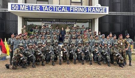Armed forces of Unites States and Bangladesh end joint military exercise Tiger Shark. The troops are seen in action - US embassy photo